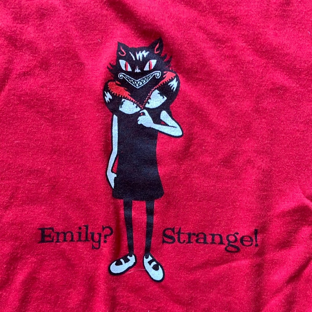 Cardinal Red Short Sleeve Cotton Tee - Picture 4 of 6